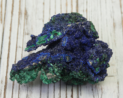 Incredible Azurite and Malachite Specimin from Sepon Mine, Laos