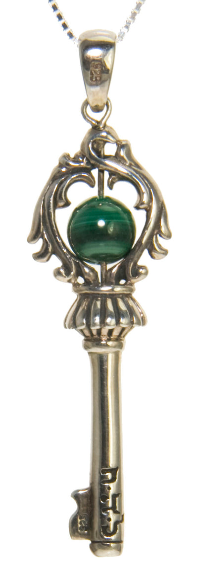 Protection Key Pendant in Sterling Silver