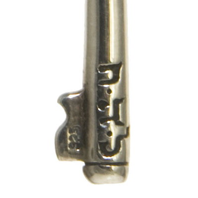 Key of Soul Pendant Guardian Sterling Silver and Malachite | Whisperingtree.net