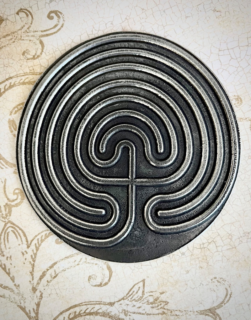 Cretan Labyrinth | Pewter Finger Labyrinth