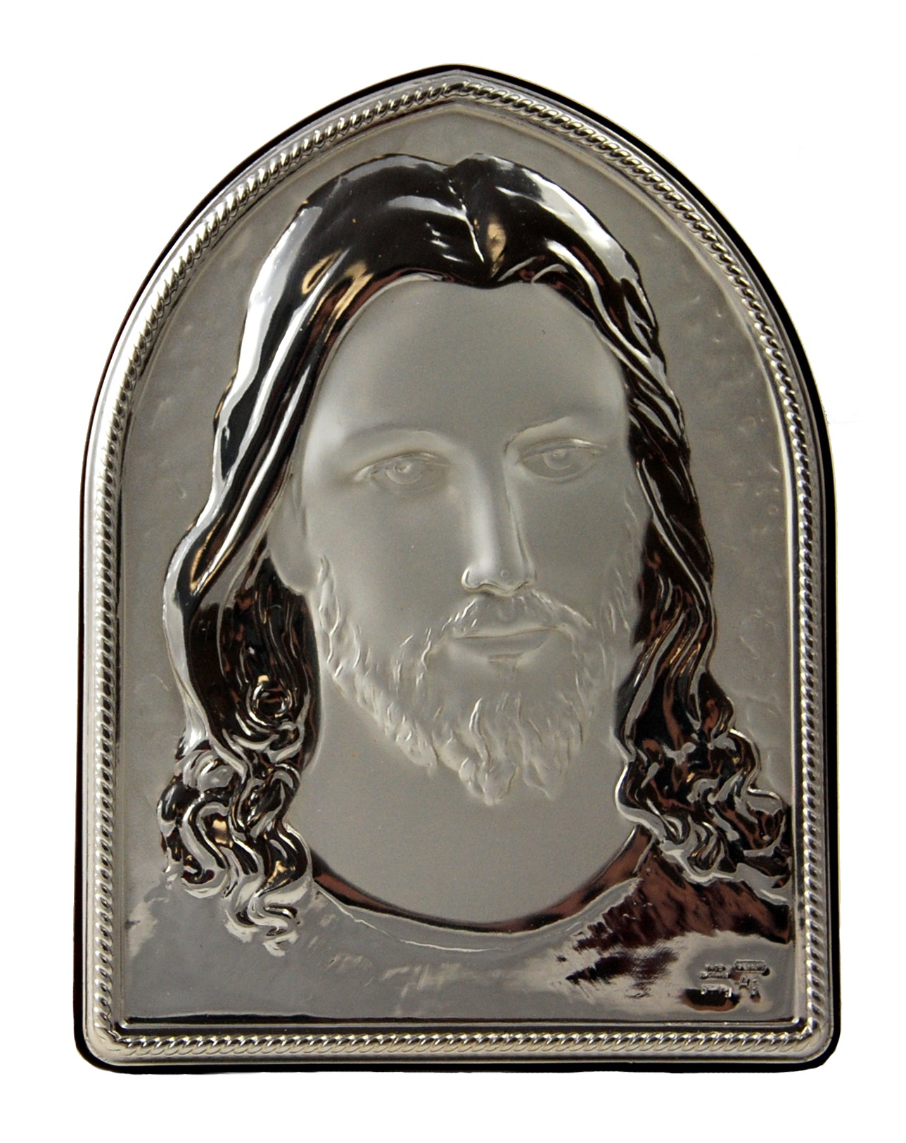 Jesus Christ Fine Silver Icon Made in Italy
