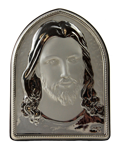 Jesus Christ Fine Silver Icon Made in Italy