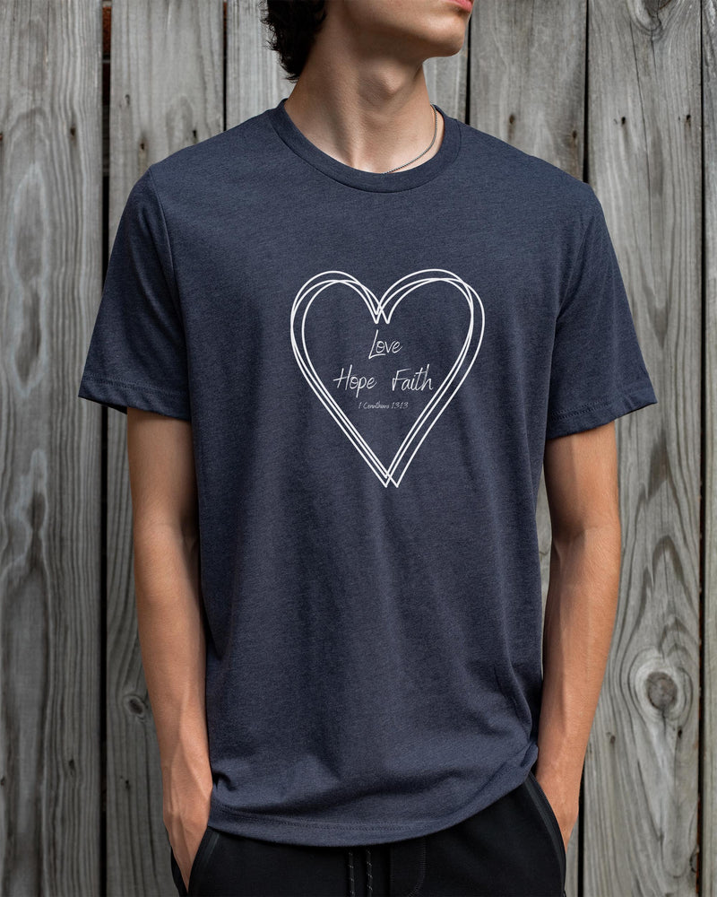 Faith Hope Love Shirt 1 corinthians 13 13 The Greatest of these is Love