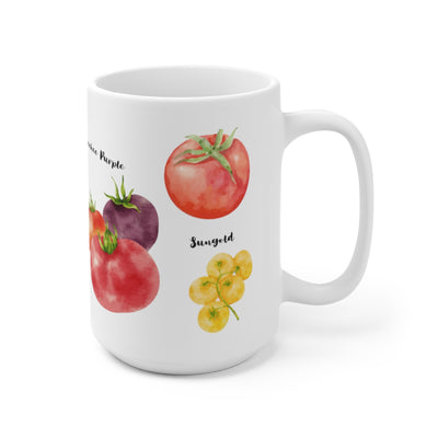 15oz Mug for Tomato Lovers, Garden Gift, Gardeners Gift,