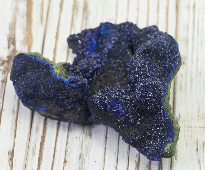 Incredible Azurite and Malachite Specimin from Sepon Mine, Laos