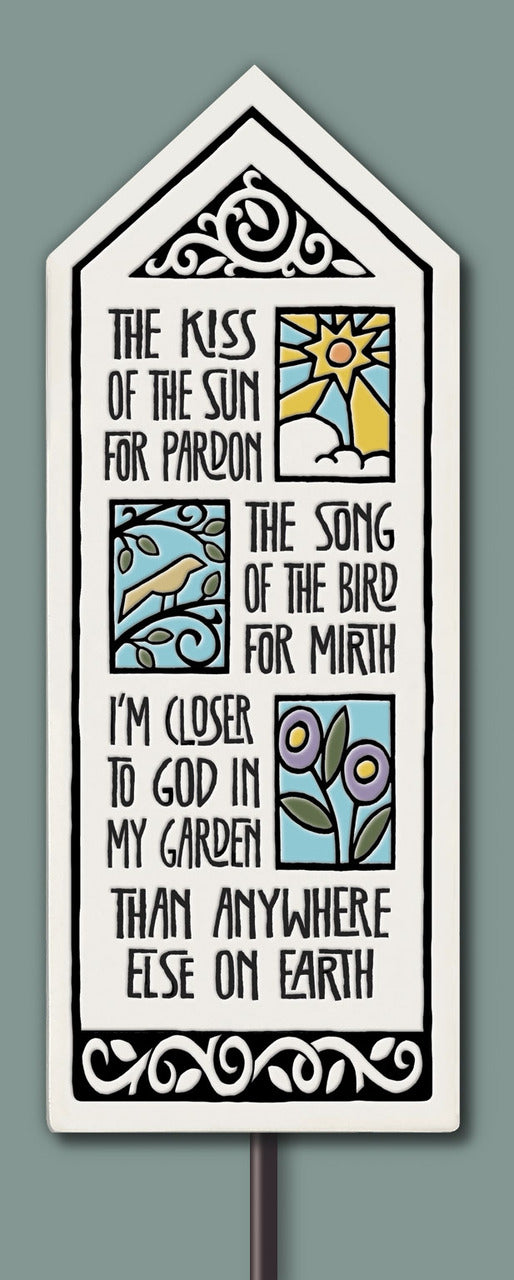 The Kiss of the Sun... Garden Tile