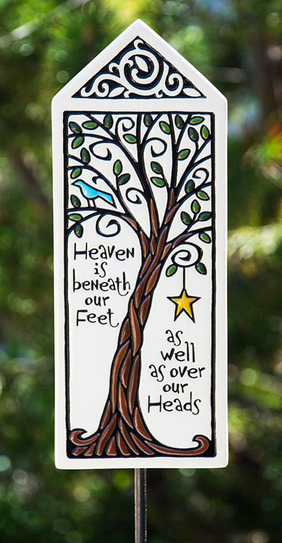 Heaven is Beneath Our Feet... Garden Tile