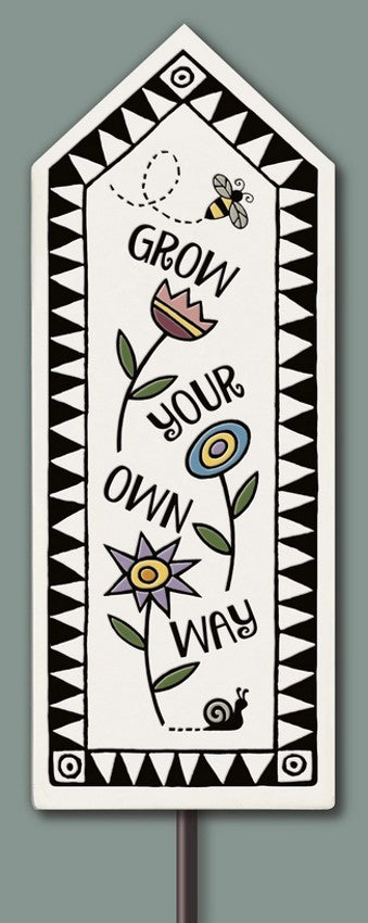 Grow Your Own Way Garden Tile