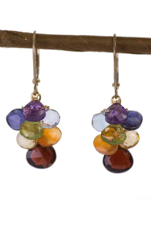 Gold Chakra Kristin Ford Earrings