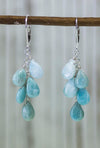 Larimar Waterfall Earrings by Kristin Ford