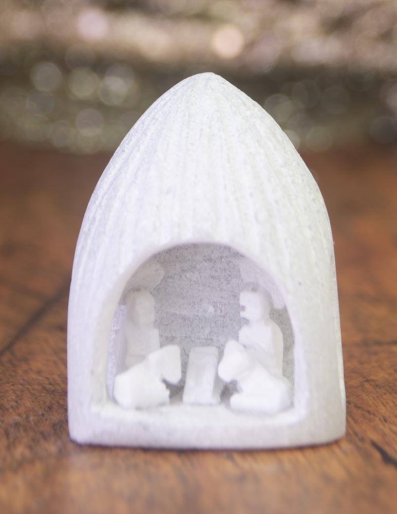 Stone Handmade Miniature Nativity Creche