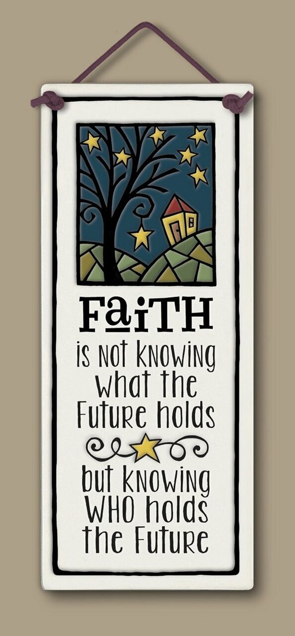 Faith Wall Plaque