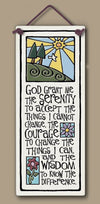 Serenity Prayer Gifts Wall Plaque Made in USA