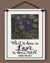 What is Done in Love is Done Well Wall Plaque
