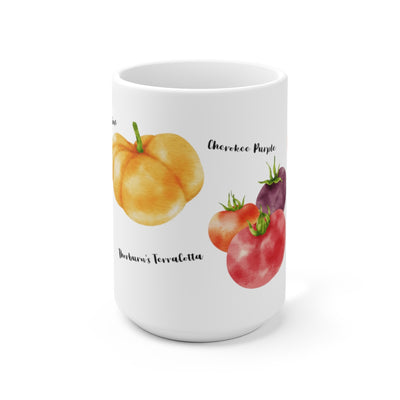 15oz Mug for Tomato Lovers, Garden Gift, Gardeners Gift,