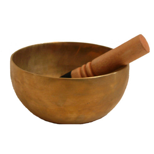 5.75 Inch Hammered Solar Plexus Chakra Singing Bowl